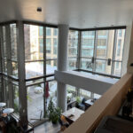Downtown Seattle condo up stairs painting project
