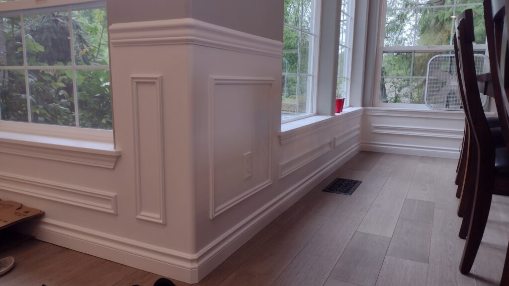 Wainscoting Interior Painting Project