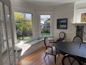 Walnut Dining Room Painting Seattle