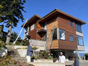 Blue Ridge Home Seattle Outside Half Completed