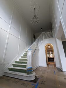 Windermere Seattle interior staircase painting